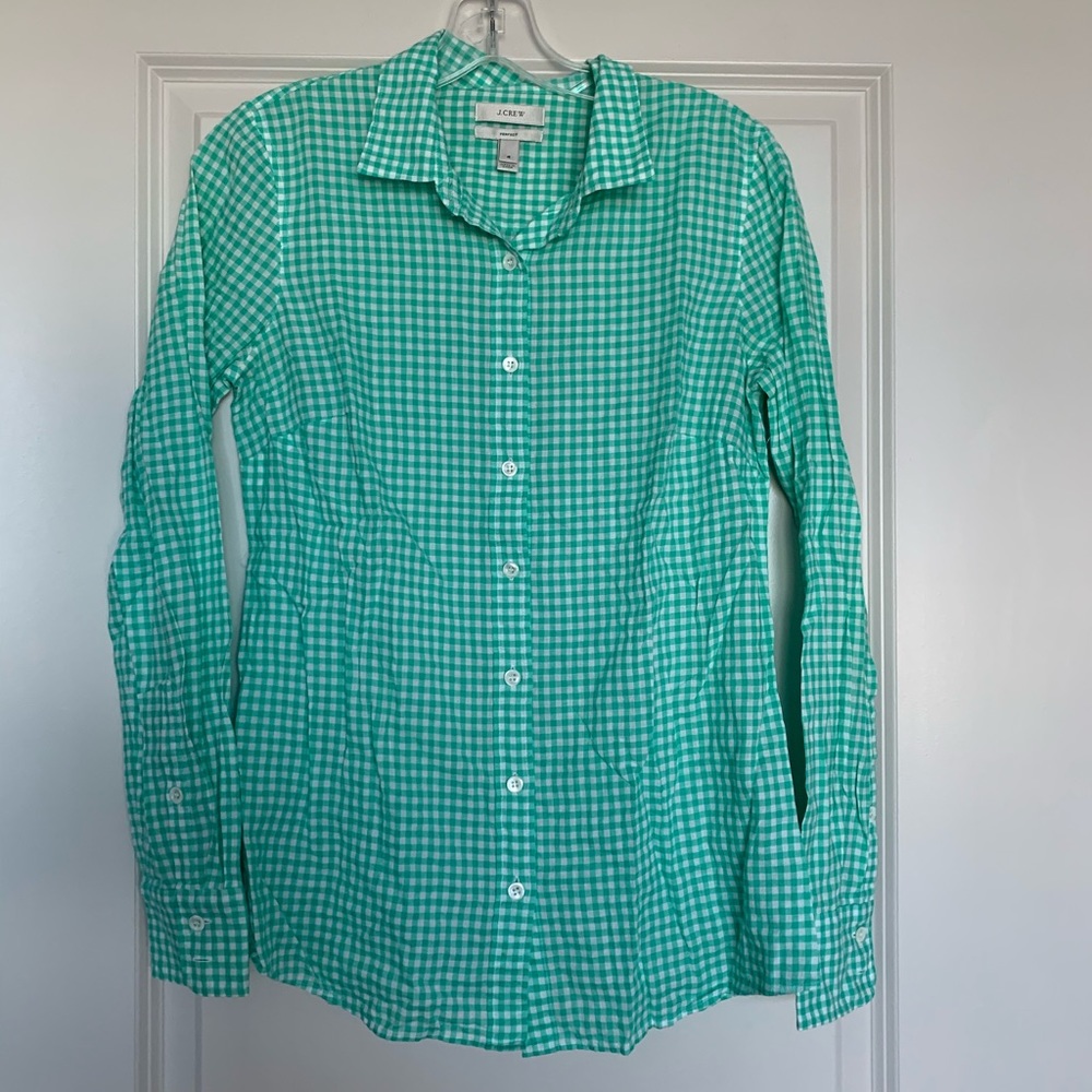 J.Crew Perfect Shirt - Picture 1 of 6